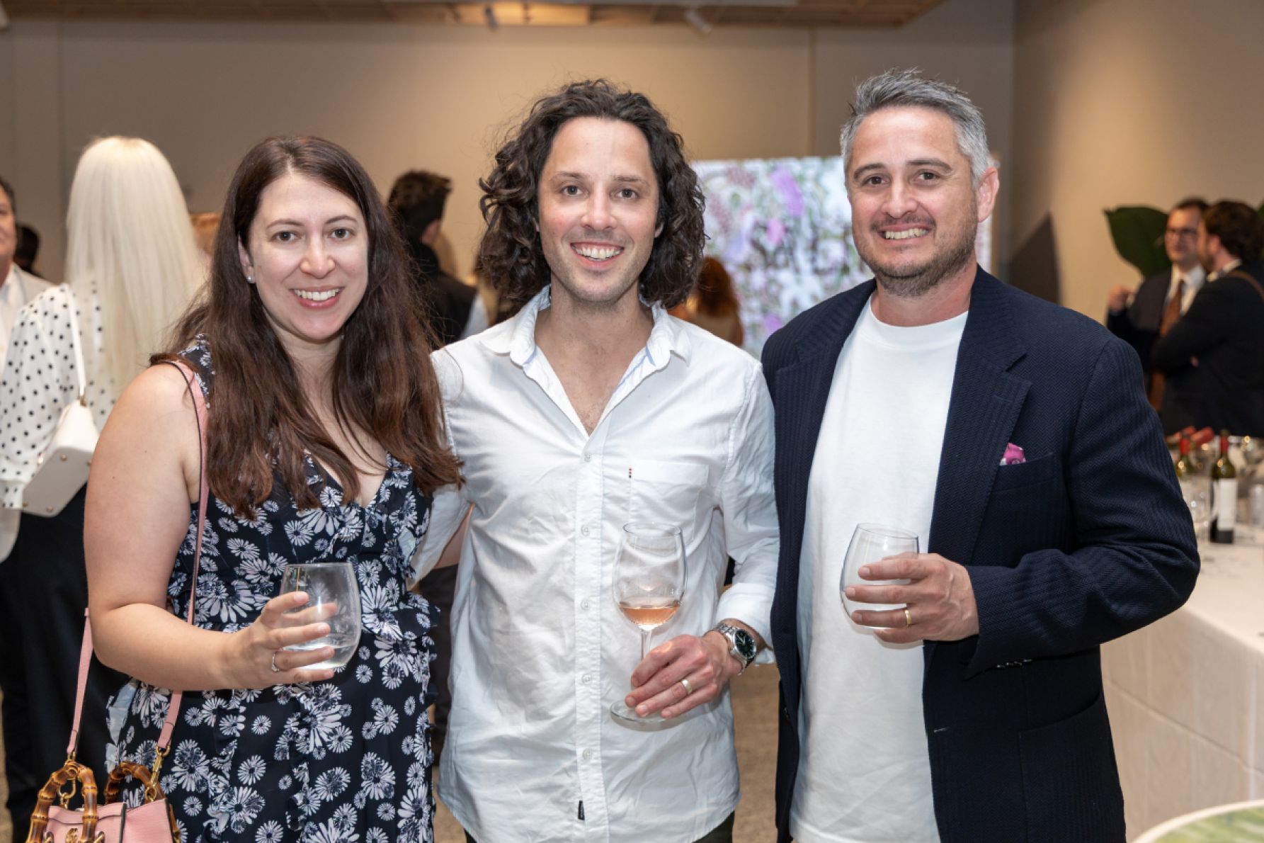 Lauren Zwaans, Kane Pollard and Craig Linke