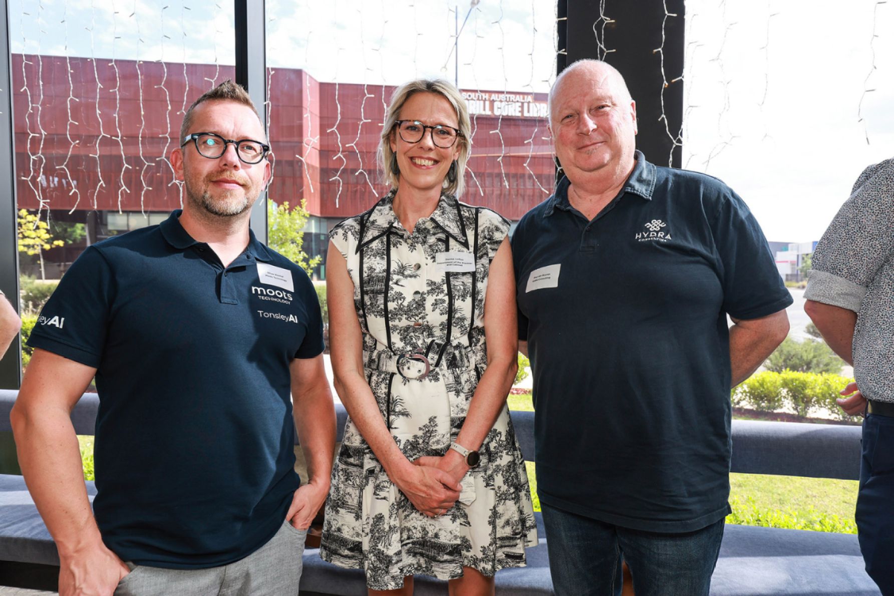 Oliver Bischof, Denise Loftus and Ron Van Buuren