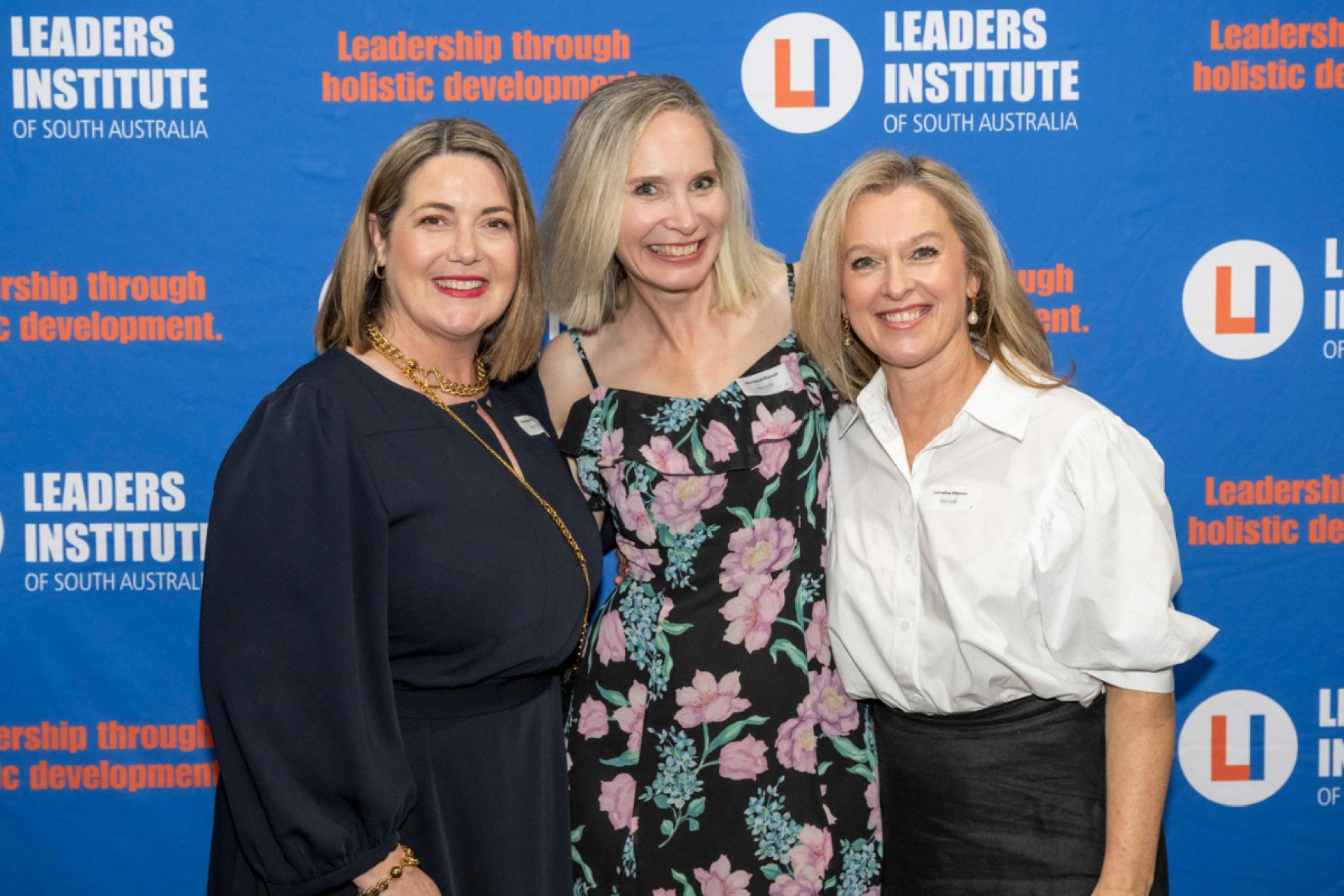 Rachael Fahey, Monique Russell and Lorraine Pitman