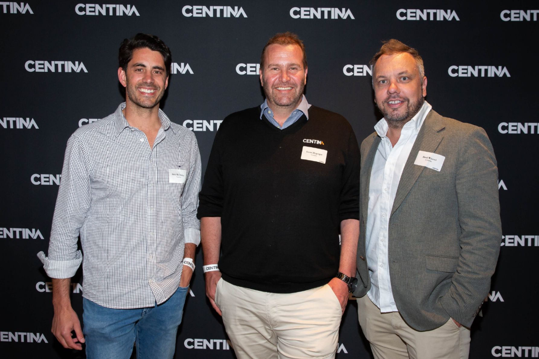 Rick McGlashan, Ewen McGregor and Brad Weaver