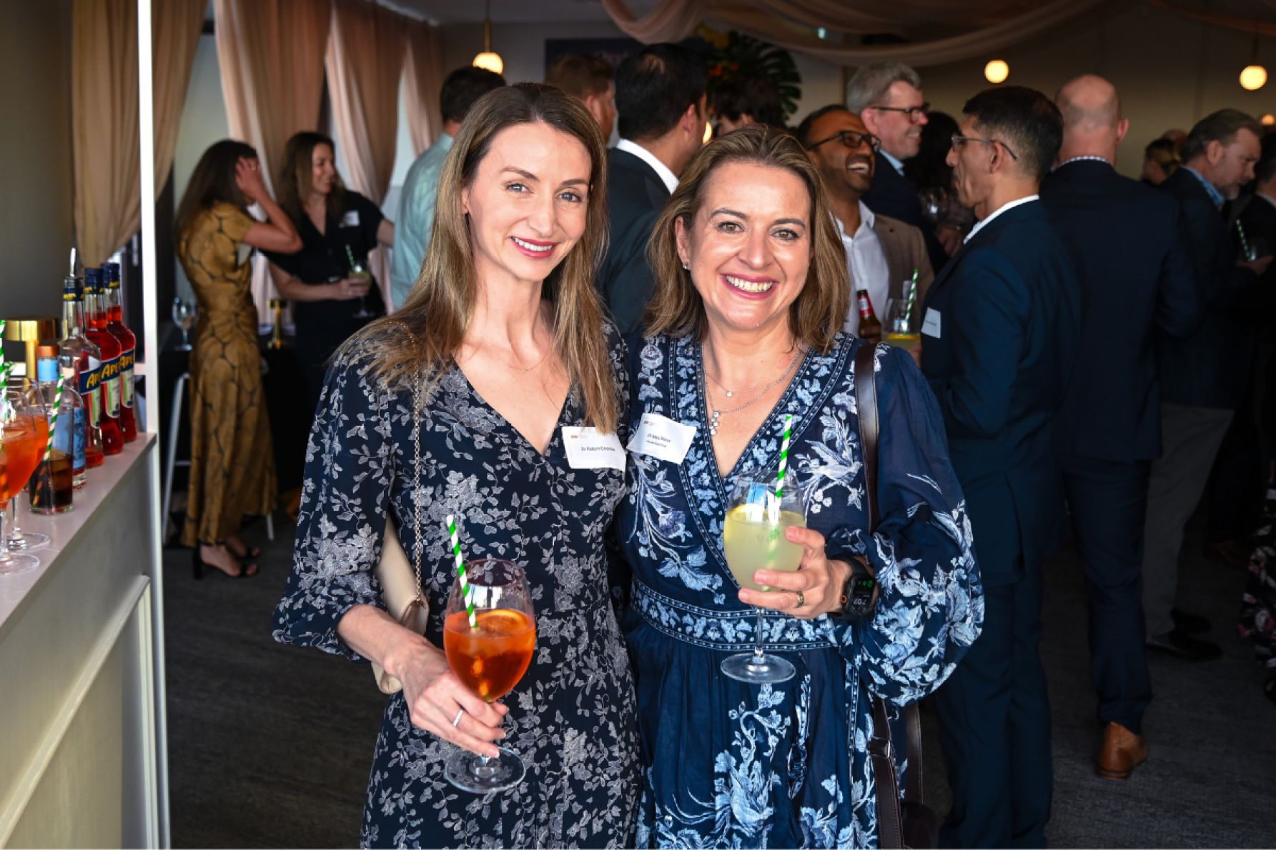 Robyn Coombe and Mary Moss