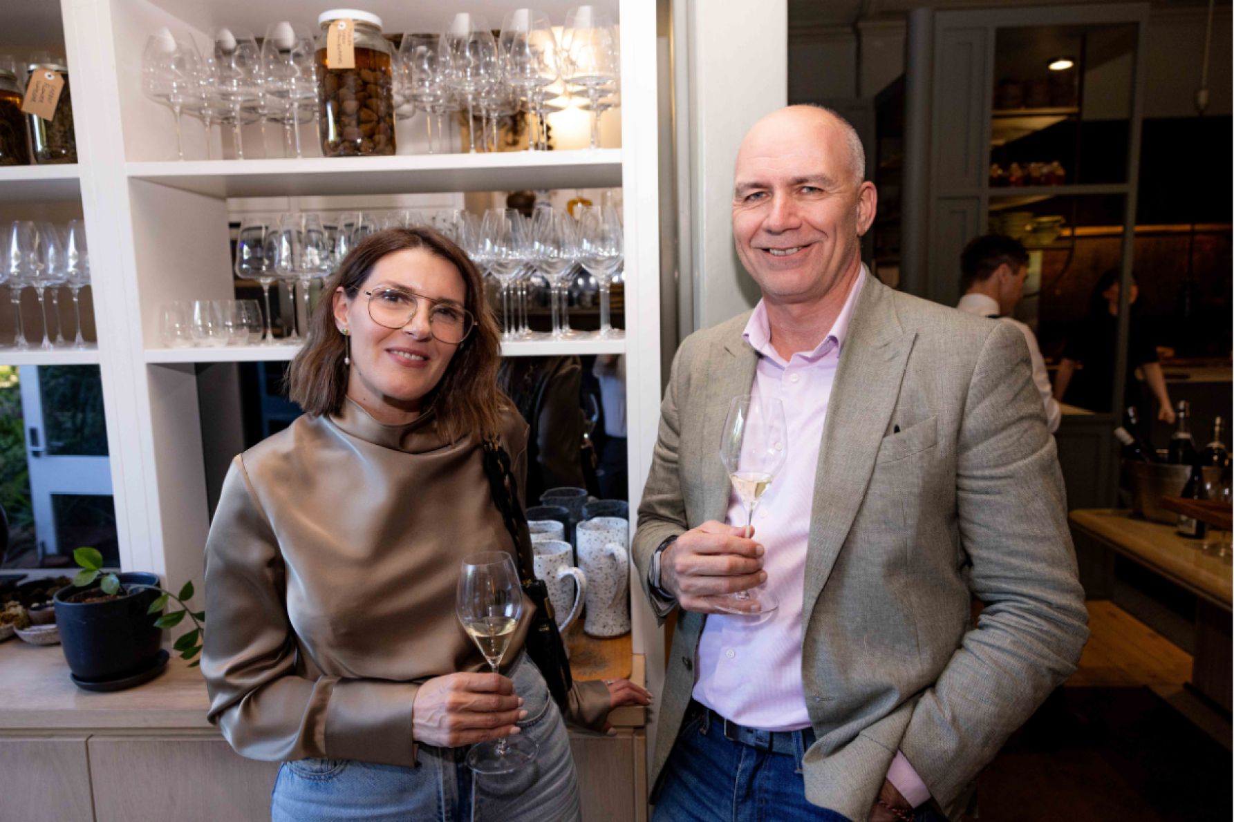 Sophia Leopardi and David Burton