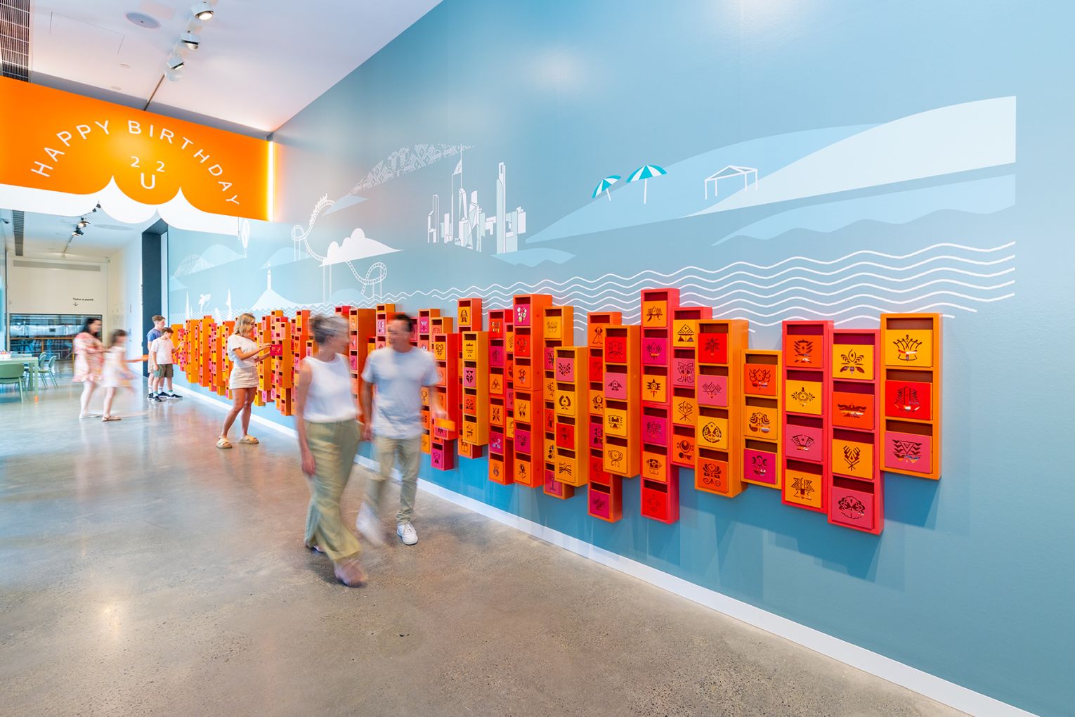 Hikoko Ito's Happy Birthday 2U2 installation at HOTA | Credit: images supplied