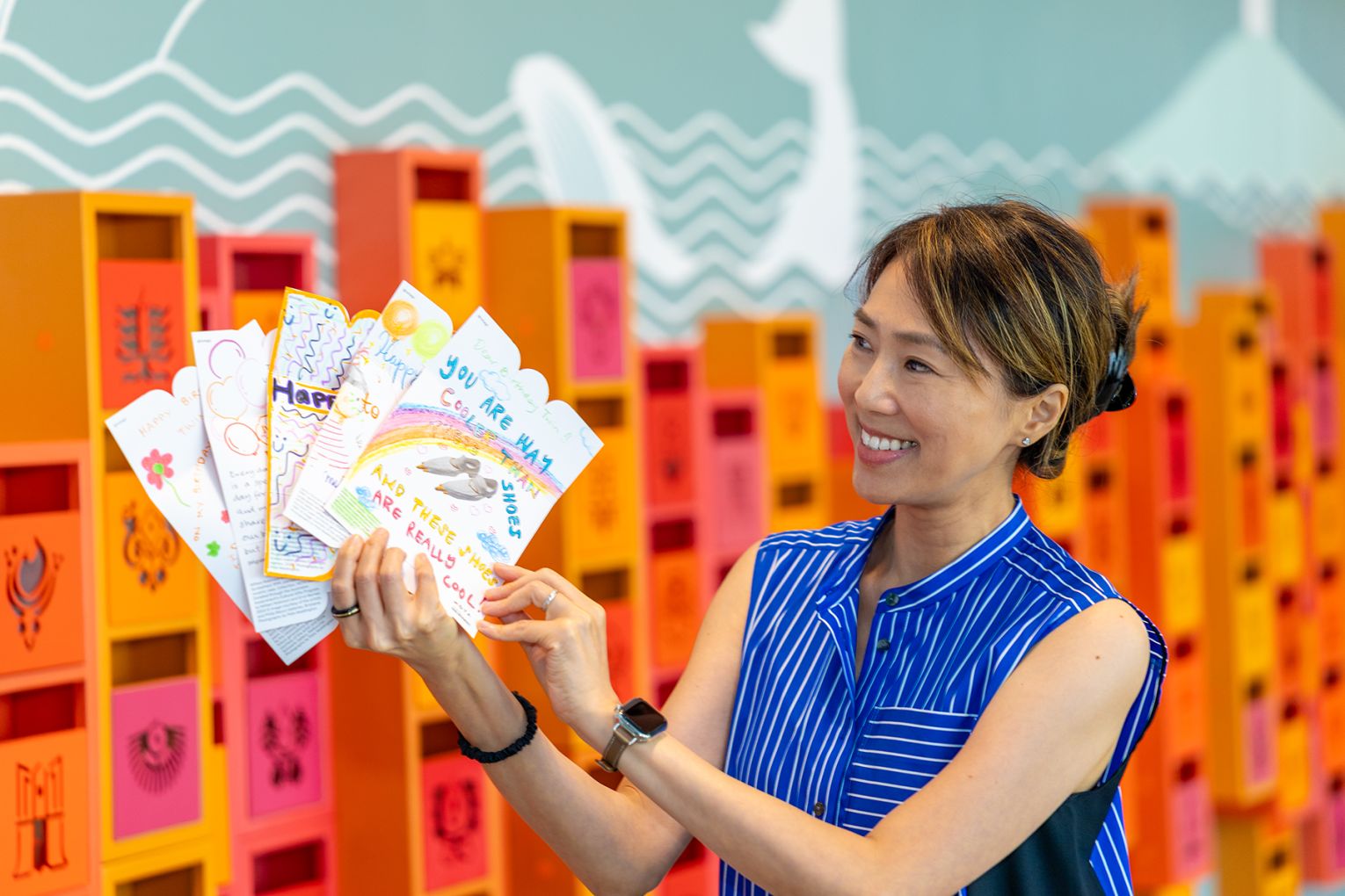 Hikoko Ito's Happy Birthday 2U2 installation at HOTA | Credit: images supplied