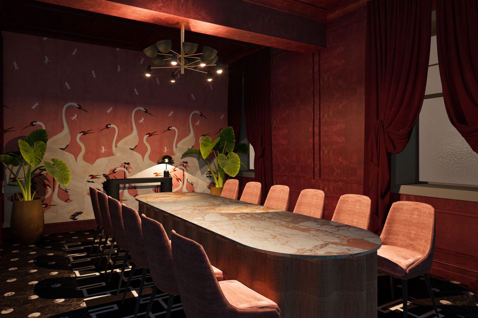 Renders of Hotel Terminus' interior spaces | Credit: images supplied