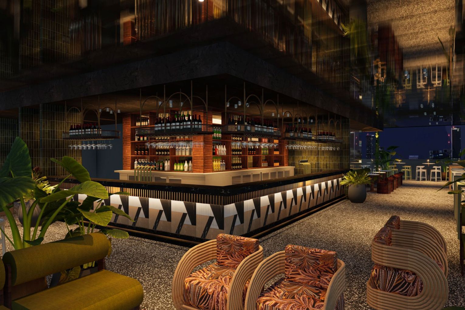 Renders of Hotel Terminus' interior spaces | Credit: images supplied