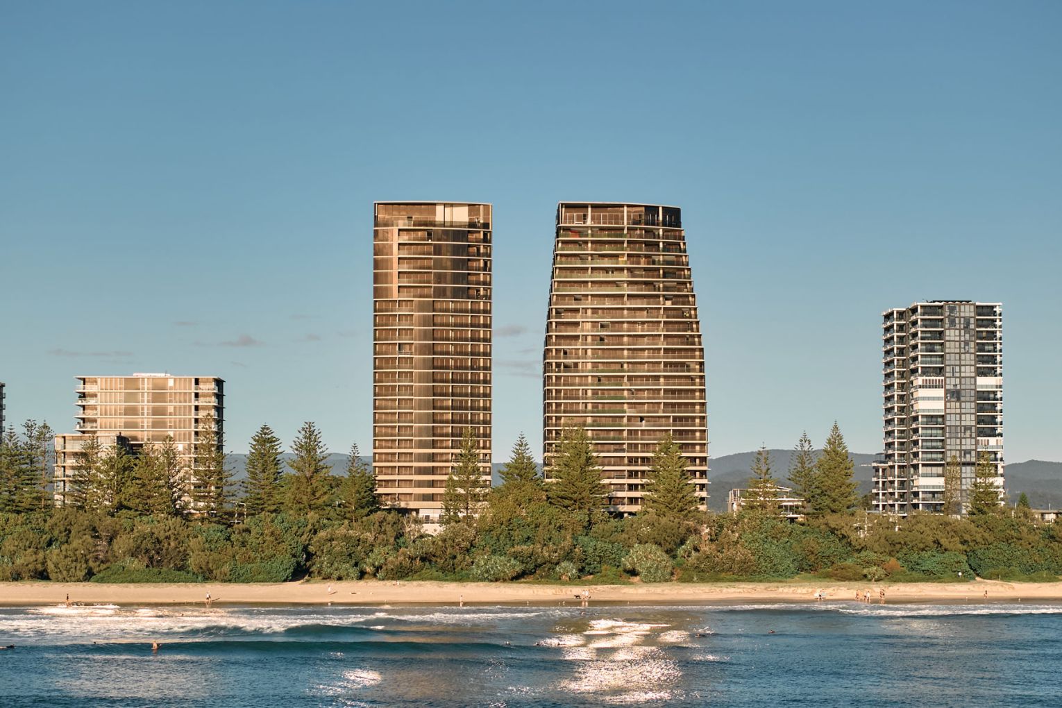 Mondrian Gold Coast boasts an incredible ocean-front position in Burleigh Heads | Credit: Mondrian Gold Coast