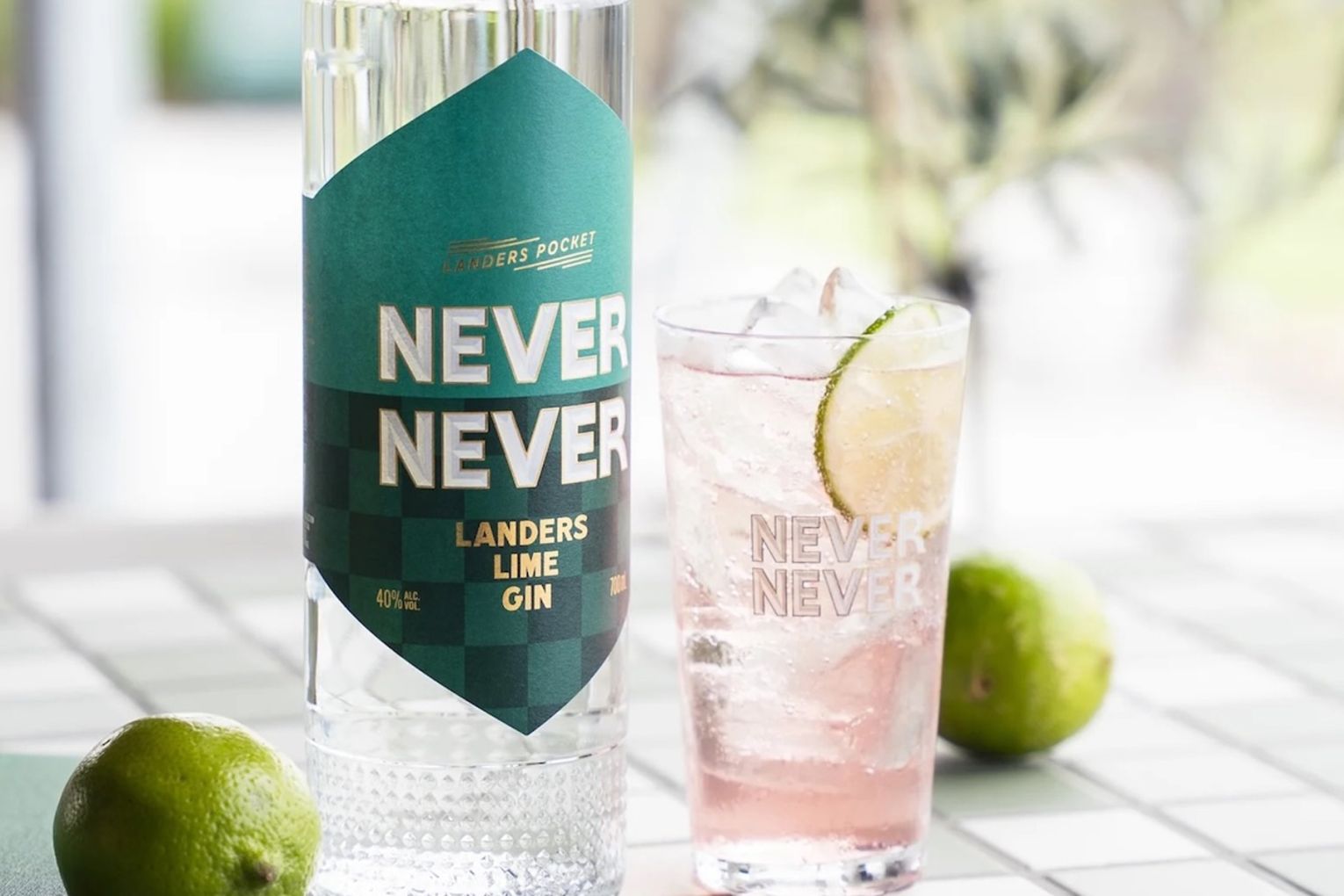 Never Never's Landers Lime Gin is now available at Landers Pocket and online | Credit: image supplied