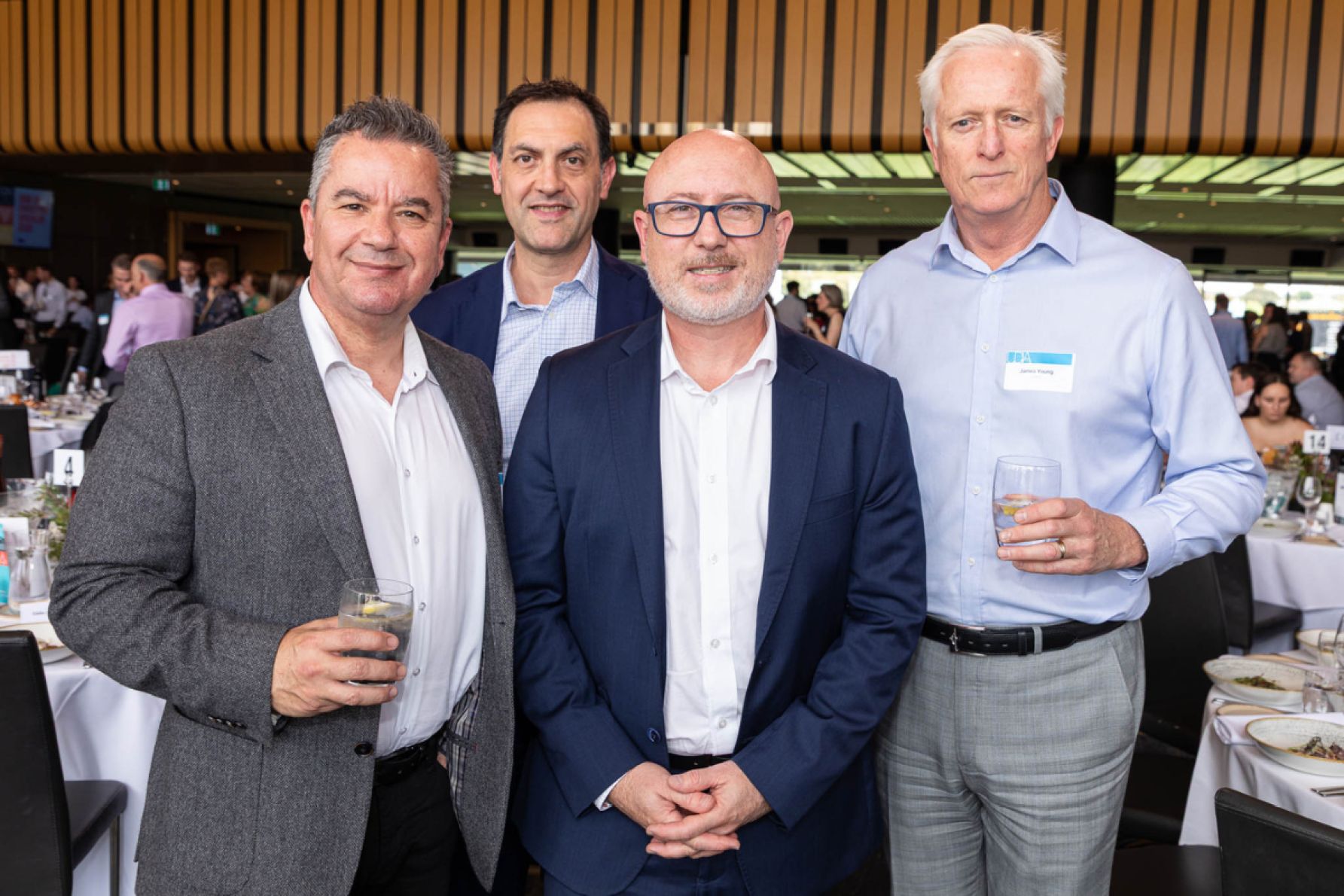 Terry Portelli, Robert Papaleo, Pat Gerace and James Young