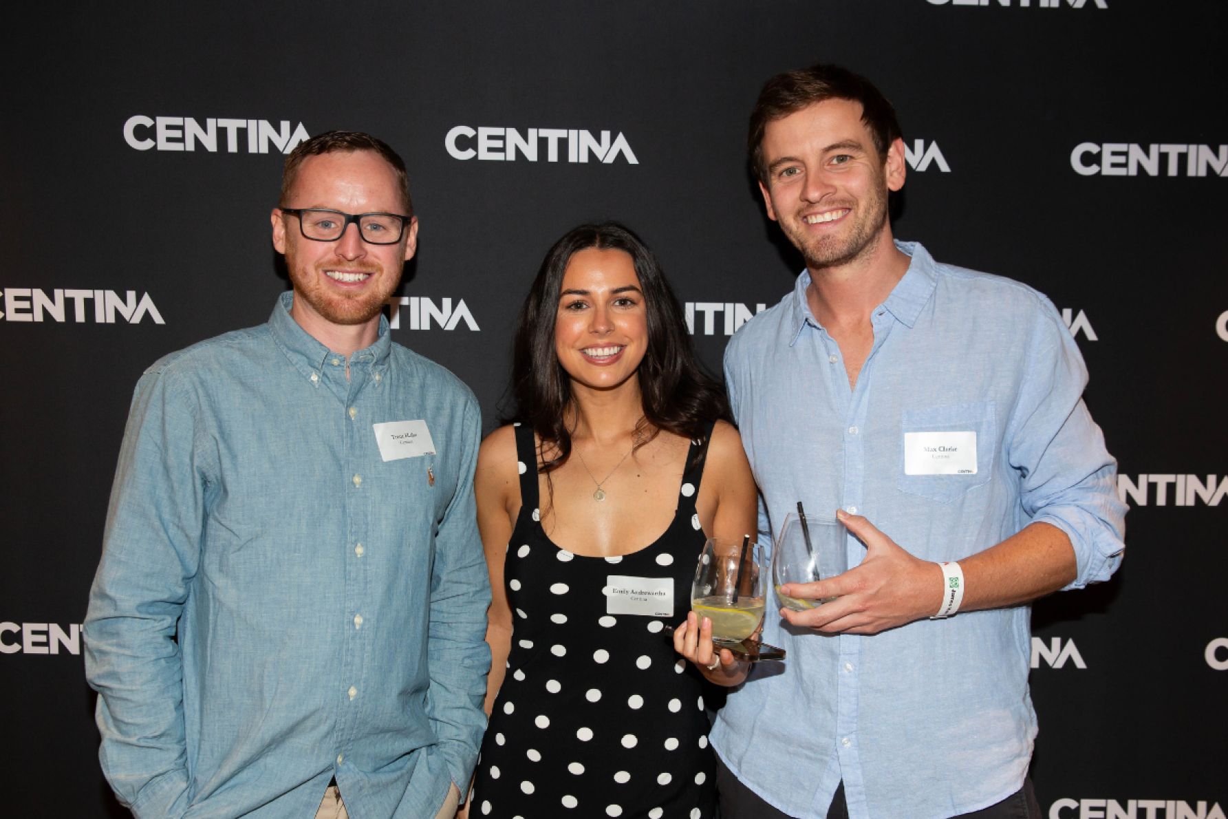 Trent Holst, Emily Andrewartha and Max Clarke