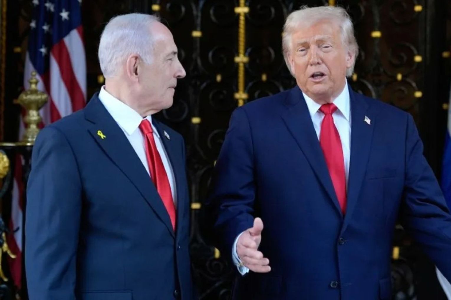 Trump and Netanyahu back when they met for talks at Mar A Lago. Now they are meeting again in the United States. 