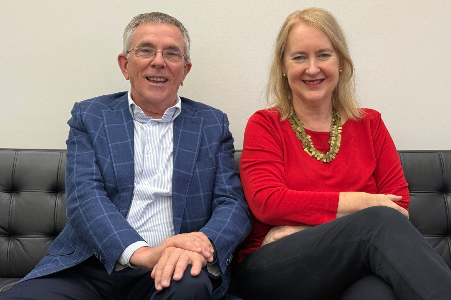 New Board of Trust chair for QPAC Ian Walker and QPAC chief executive Rachel Healy are working together to realise a bright future for the arts.