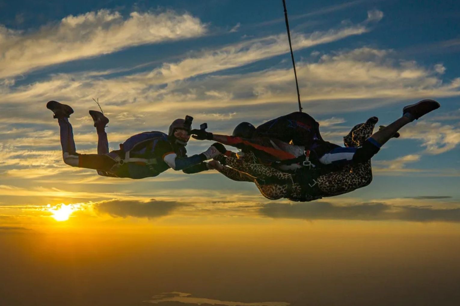 Skydivers are set to walk off the job over their pay negotiations with a major tourism operator. Picture: Unsplash 