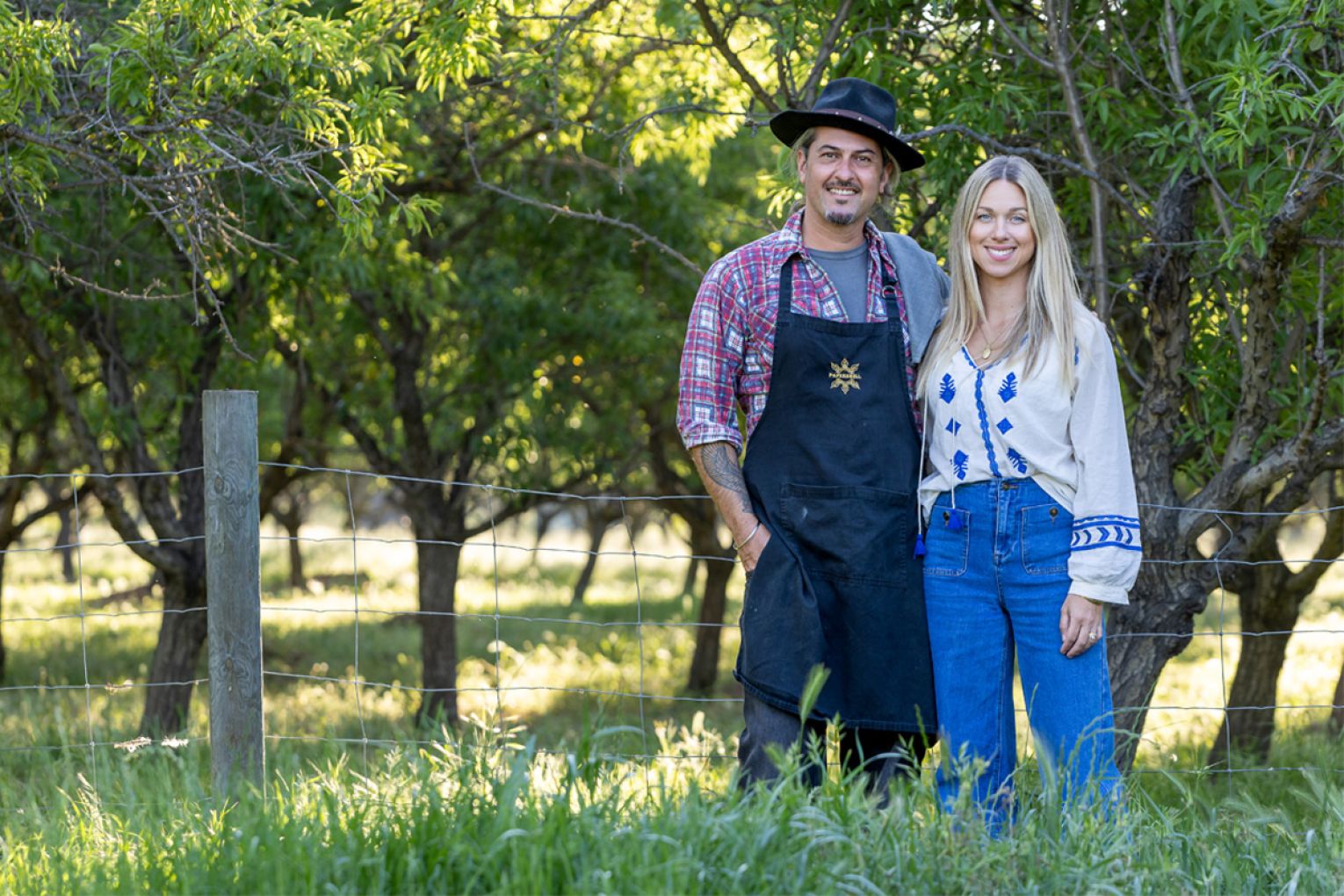 Surahn and his wife Jess have spent the past eight years transforming the farm into something truly special.