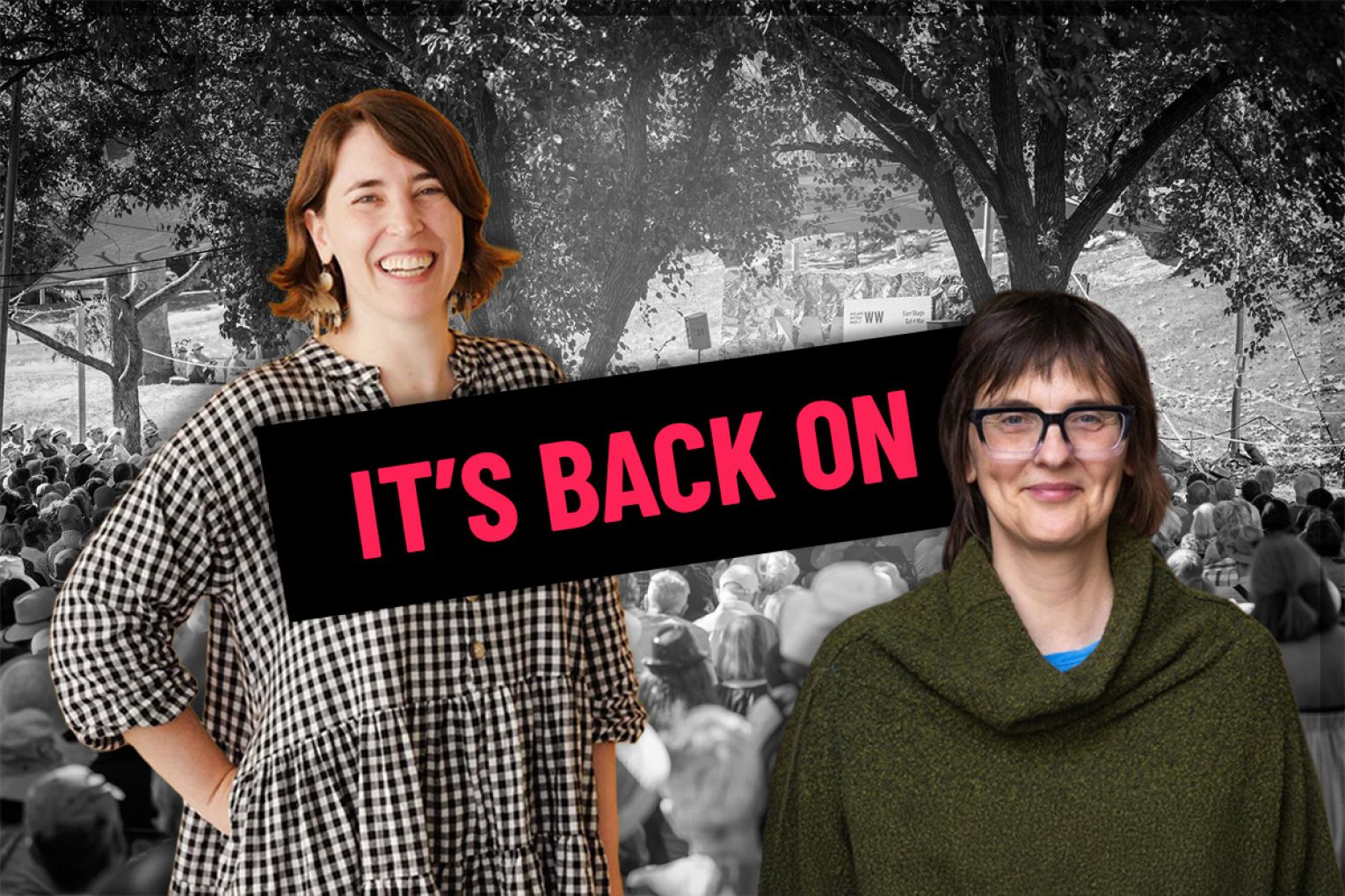 Organisers of an alternative Writers' Week have vowed to push ahead with the event. Graphic: Mikaela Balacco