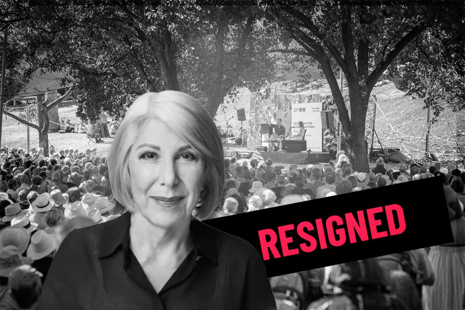 Adelaide Writers' Week director Louise Adler has resigned, with scathing words about the decision. Photo: Mikaela Balacco/InDaily. 