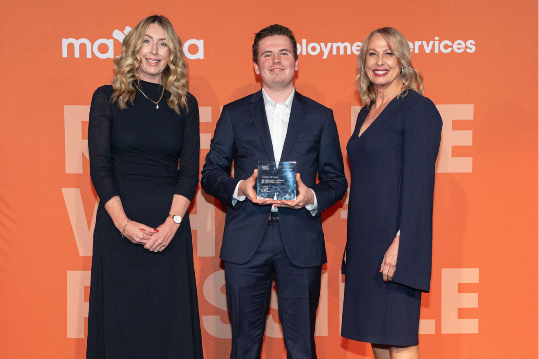 Kara Prichard, Cooper Chomel and Kate Thiele