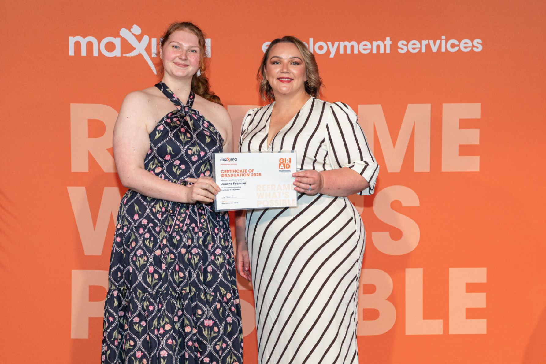 Joanna Fearnley and Stacy Thomas