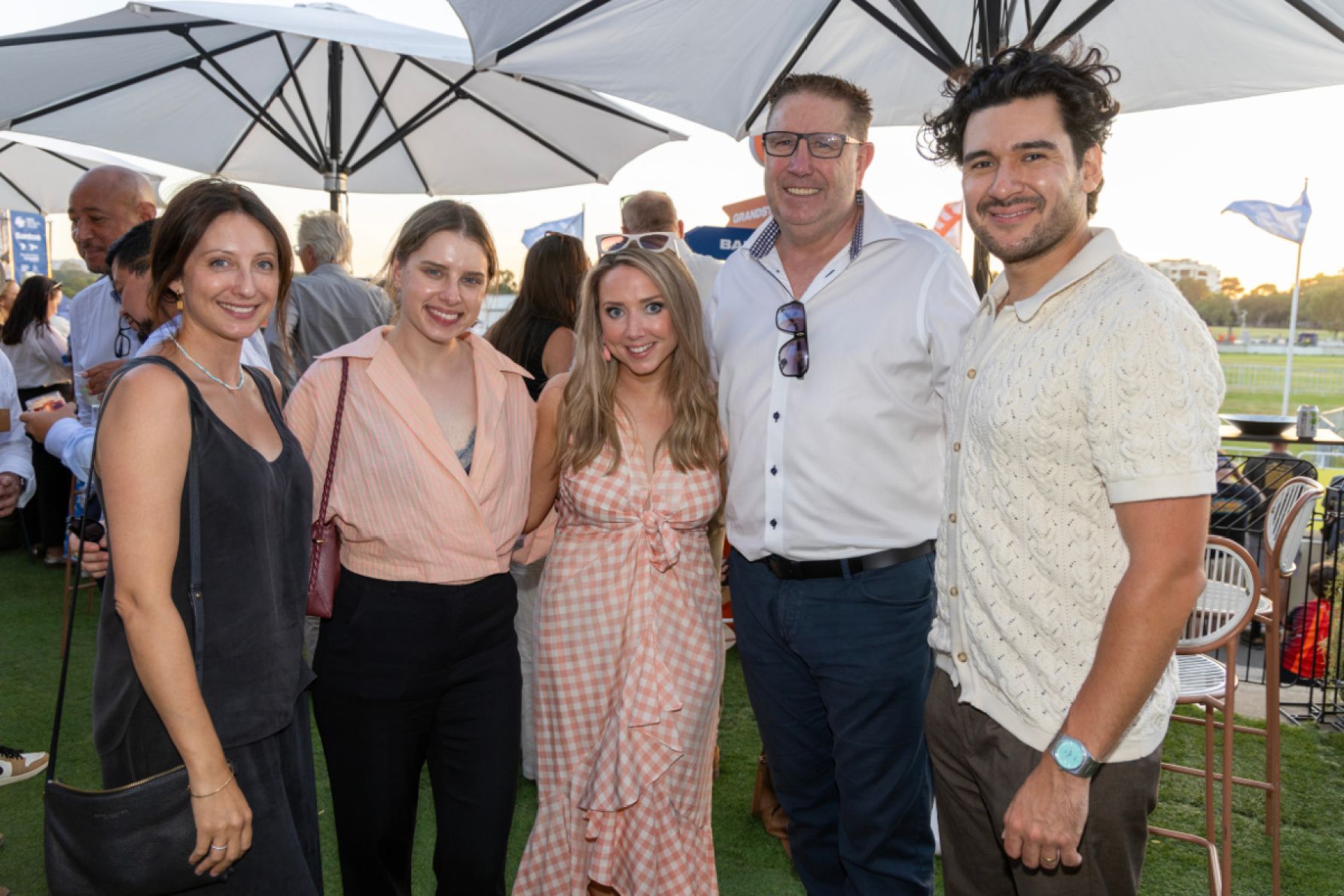 Joedaine Chattaway, Nadia Rossi, Asha Mein, Kieran Ryan and Wade Stokes