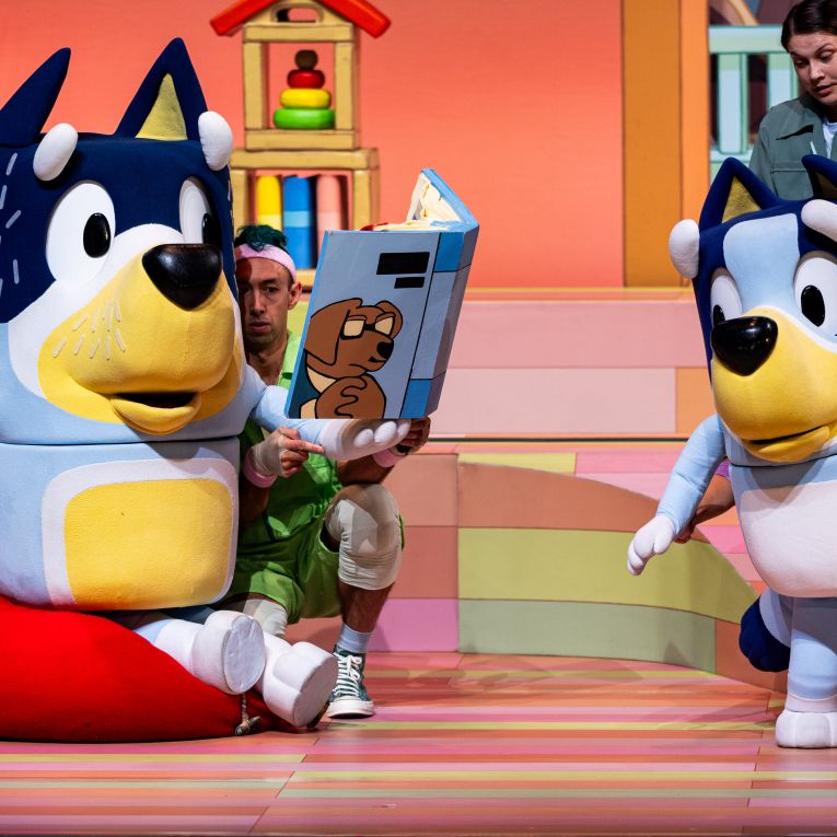 Thumbnail for Wackadoo! There’s no place like home for Bluey’s stage show