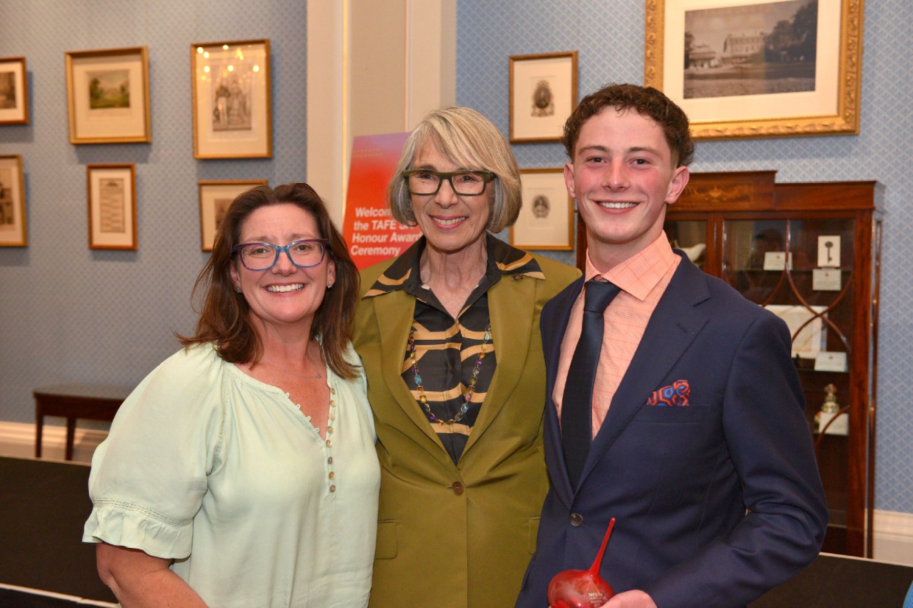 Allena Bishop, Jane Lomax-Smith and Nathan Bishop