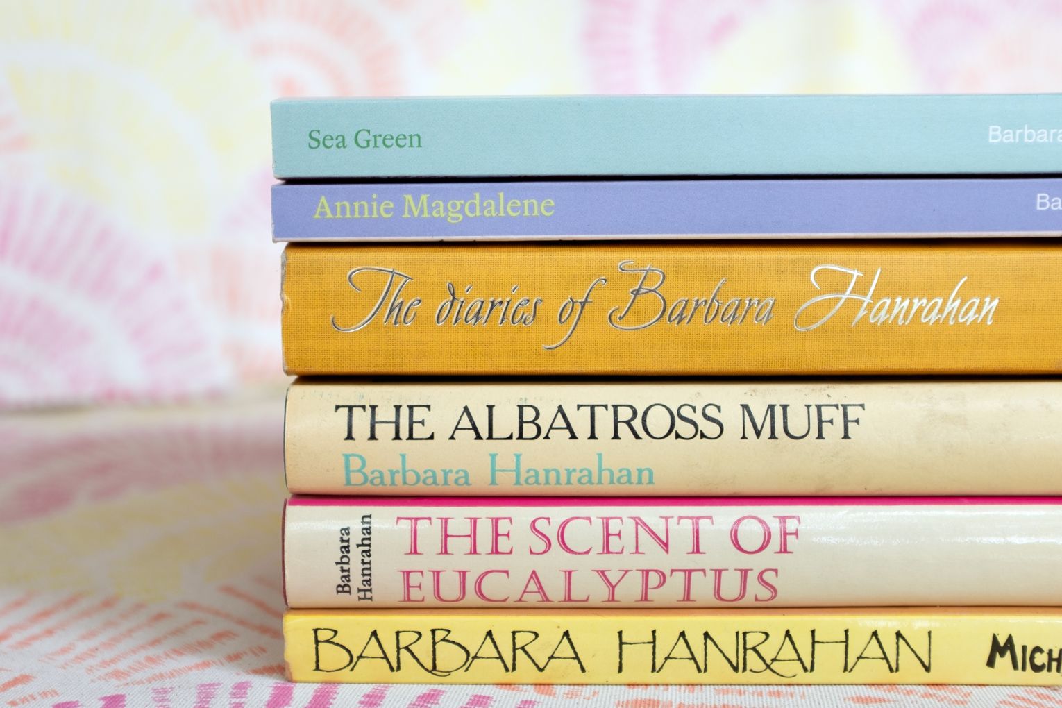 A handful of Barbara Hanrahan's published works.