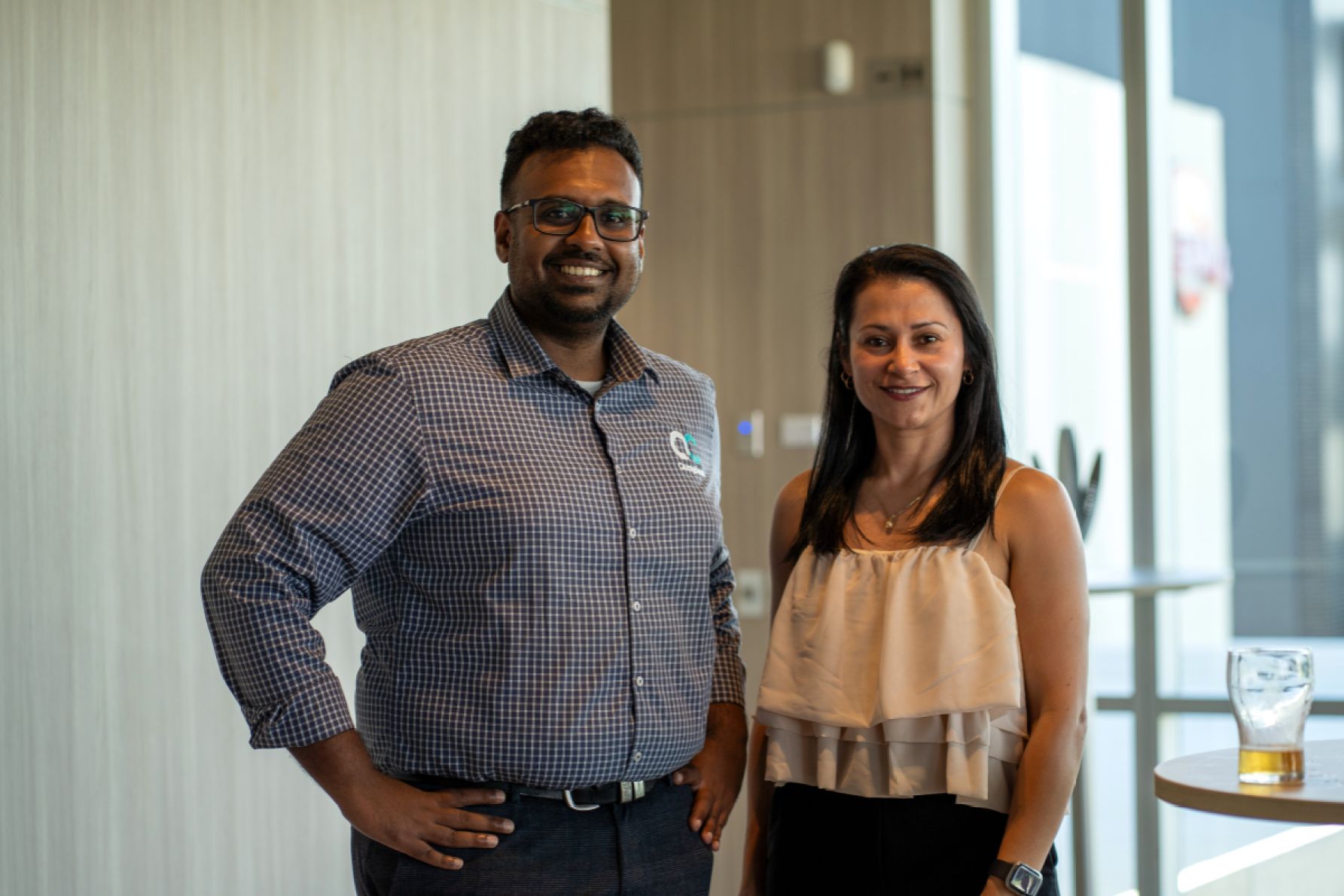 Chanuka Dias and Luz Mayerly