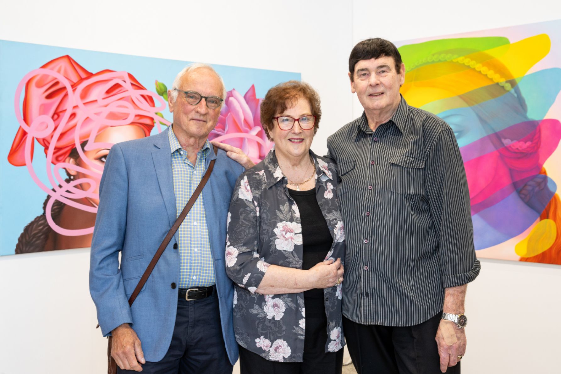 Chris Reid, Lyn Bateman and Bob Bateman