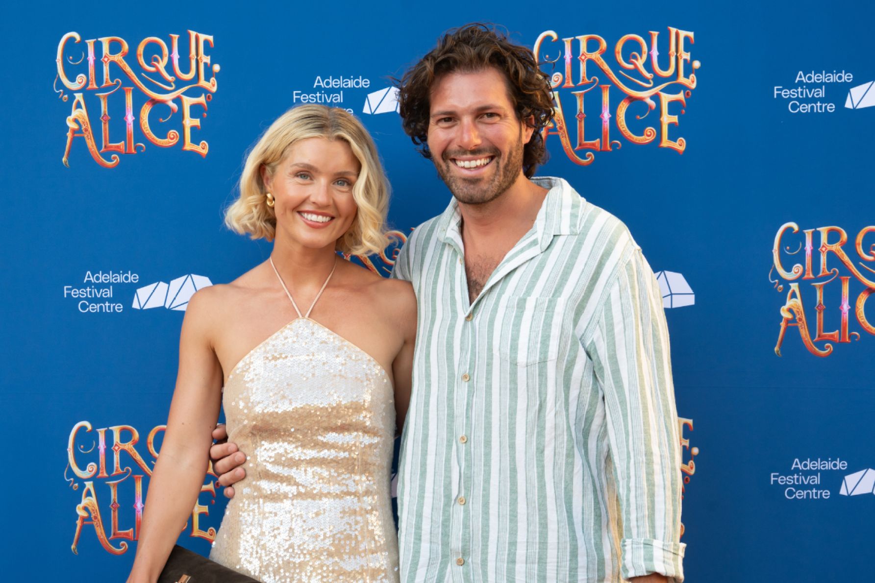 Elise Cook and Domenic Palumbo