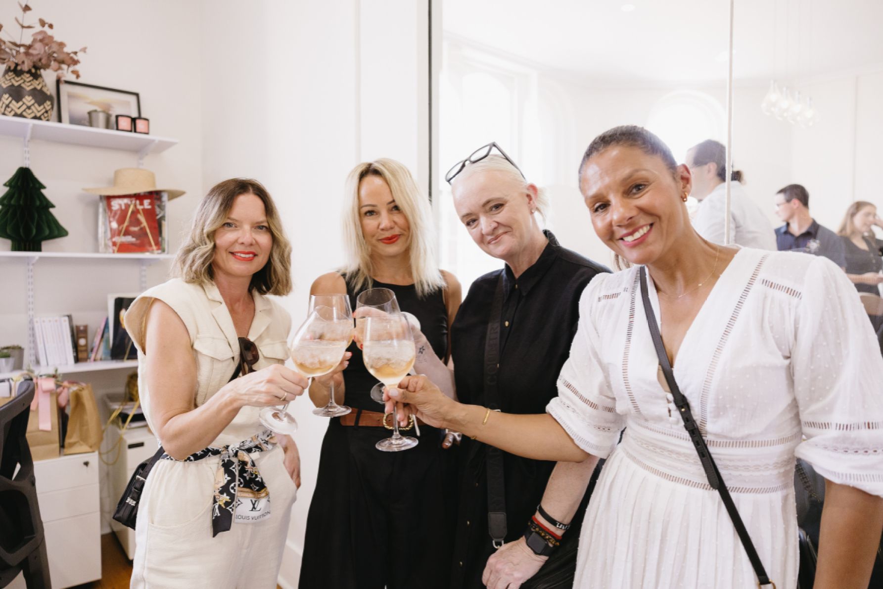 Felicity Baj, Amanda Torresan, Kellie Shannon and Angela MacKenzie