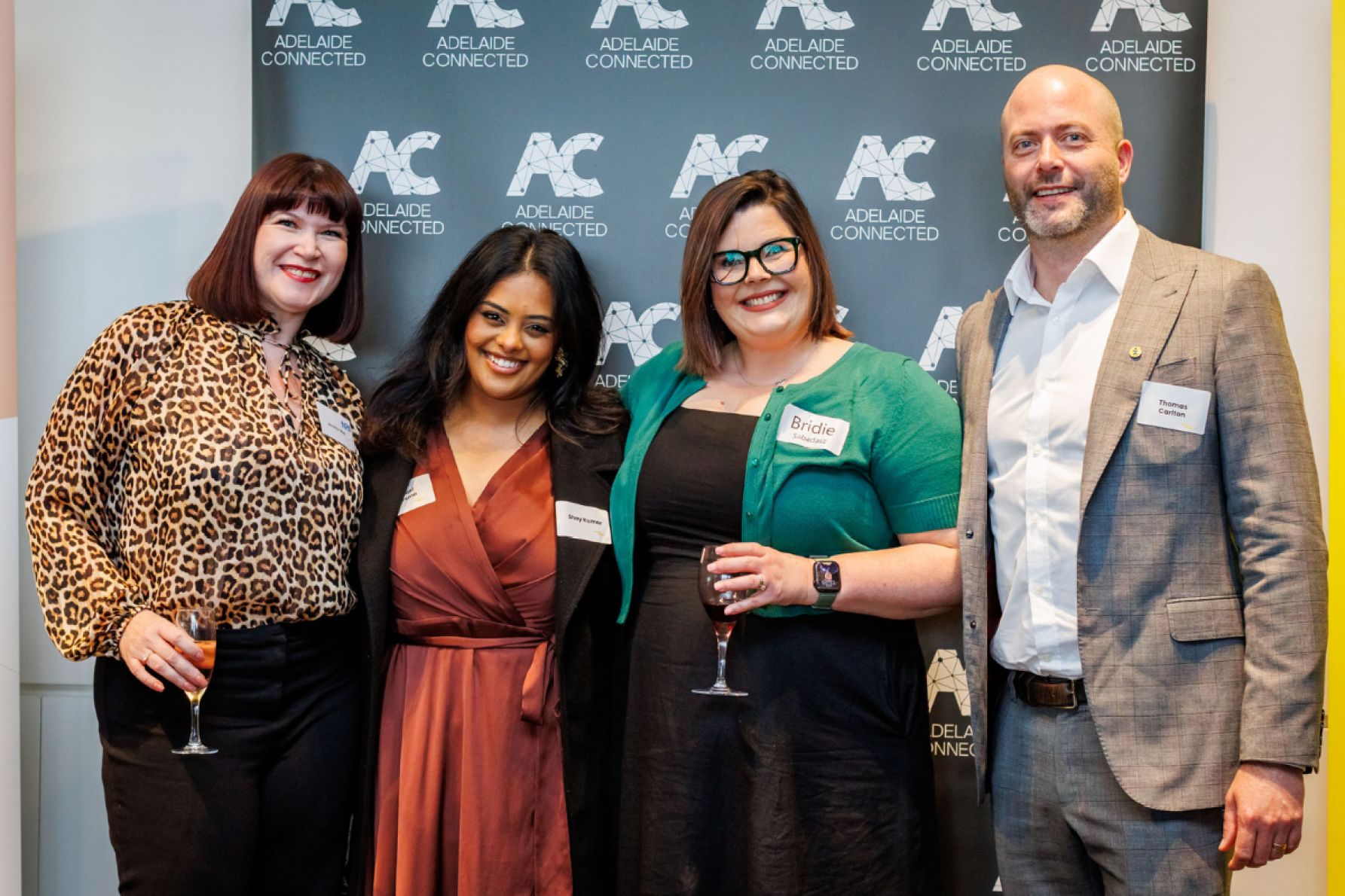 Jennifer May, Shay Kumar, Bridie Sabadasz and Thomas Carlton