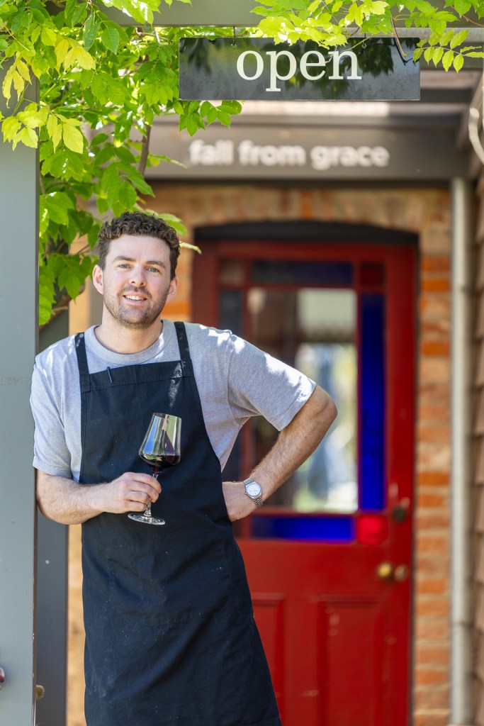 Chef Jimmy Toone of Fall From Grace in Aldinga.