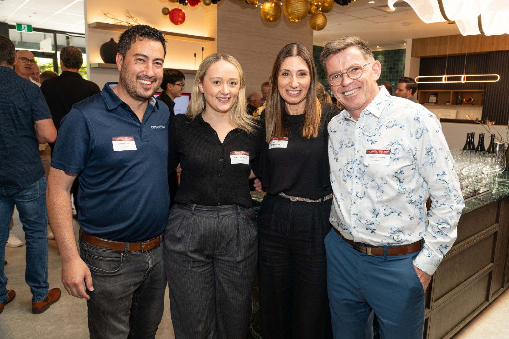 Jonathan Betts, Penny Matthews, Leah Albanese and Peter Sveinsson