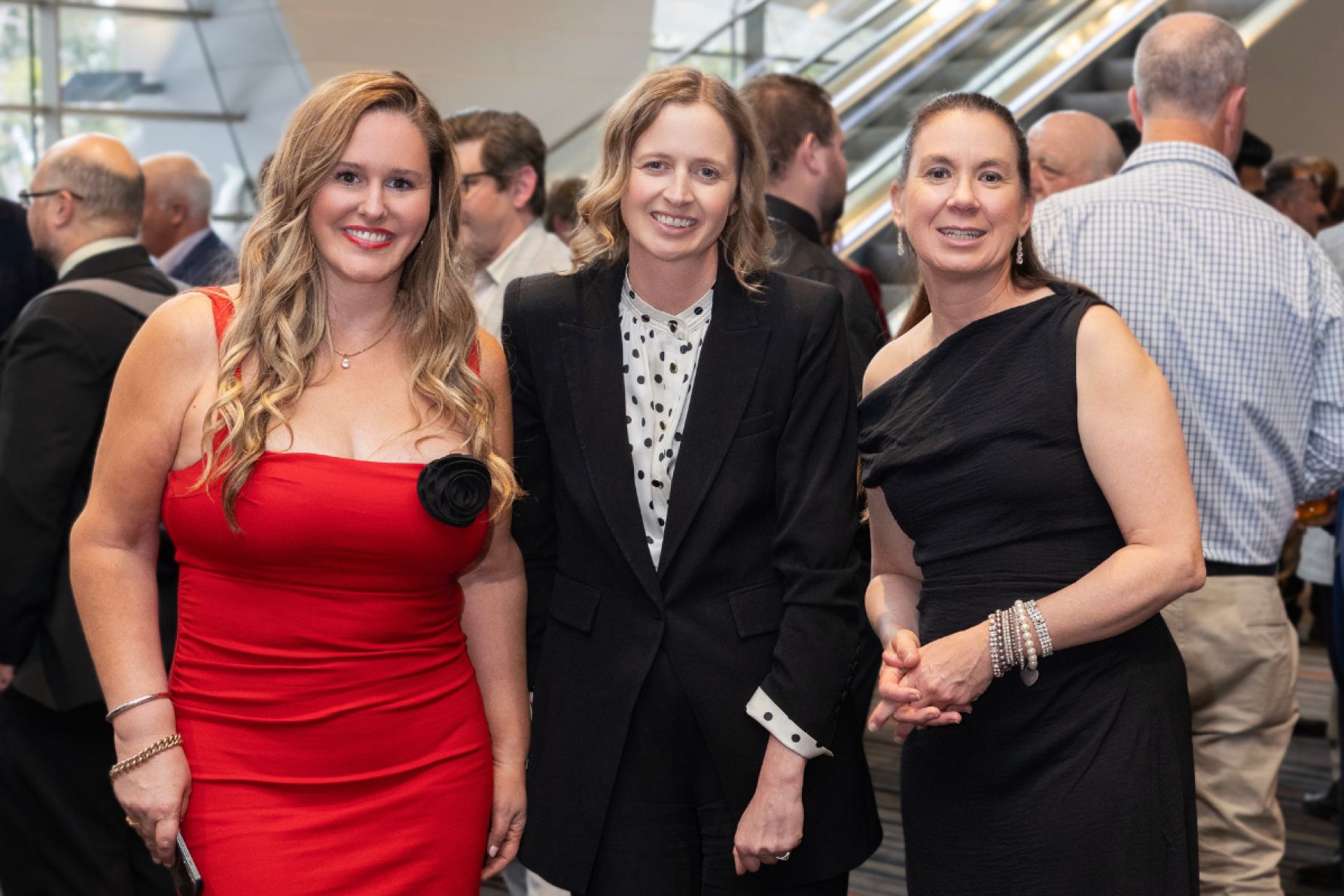 Laila Ferrier, Emily Bourke and Kathryn Johnson