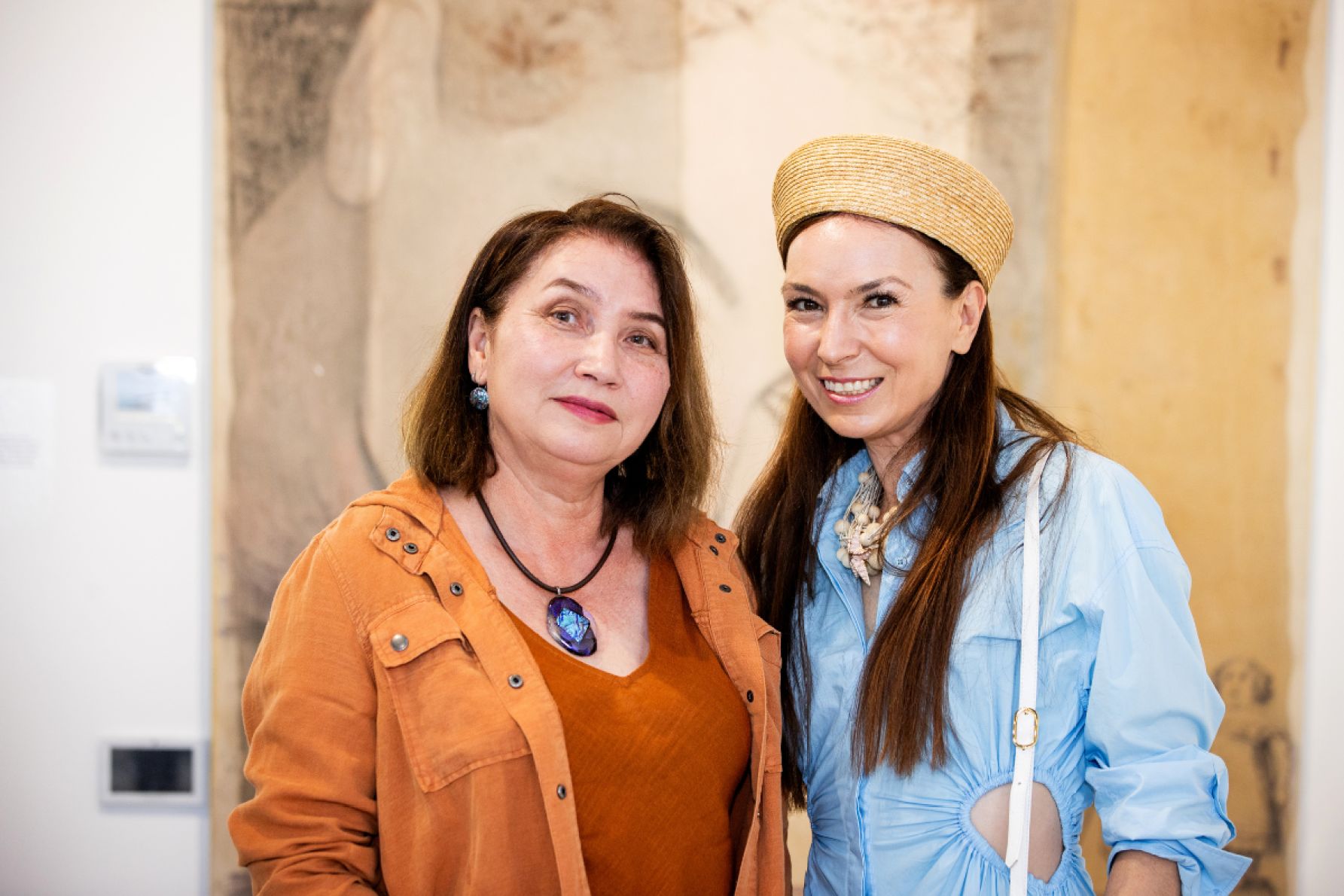 Lana Kendzkaeva and Oksana Caretti