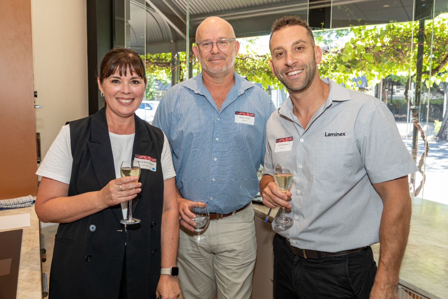 Leanne McCormack, Rohan Graetz and Julio Girolamo