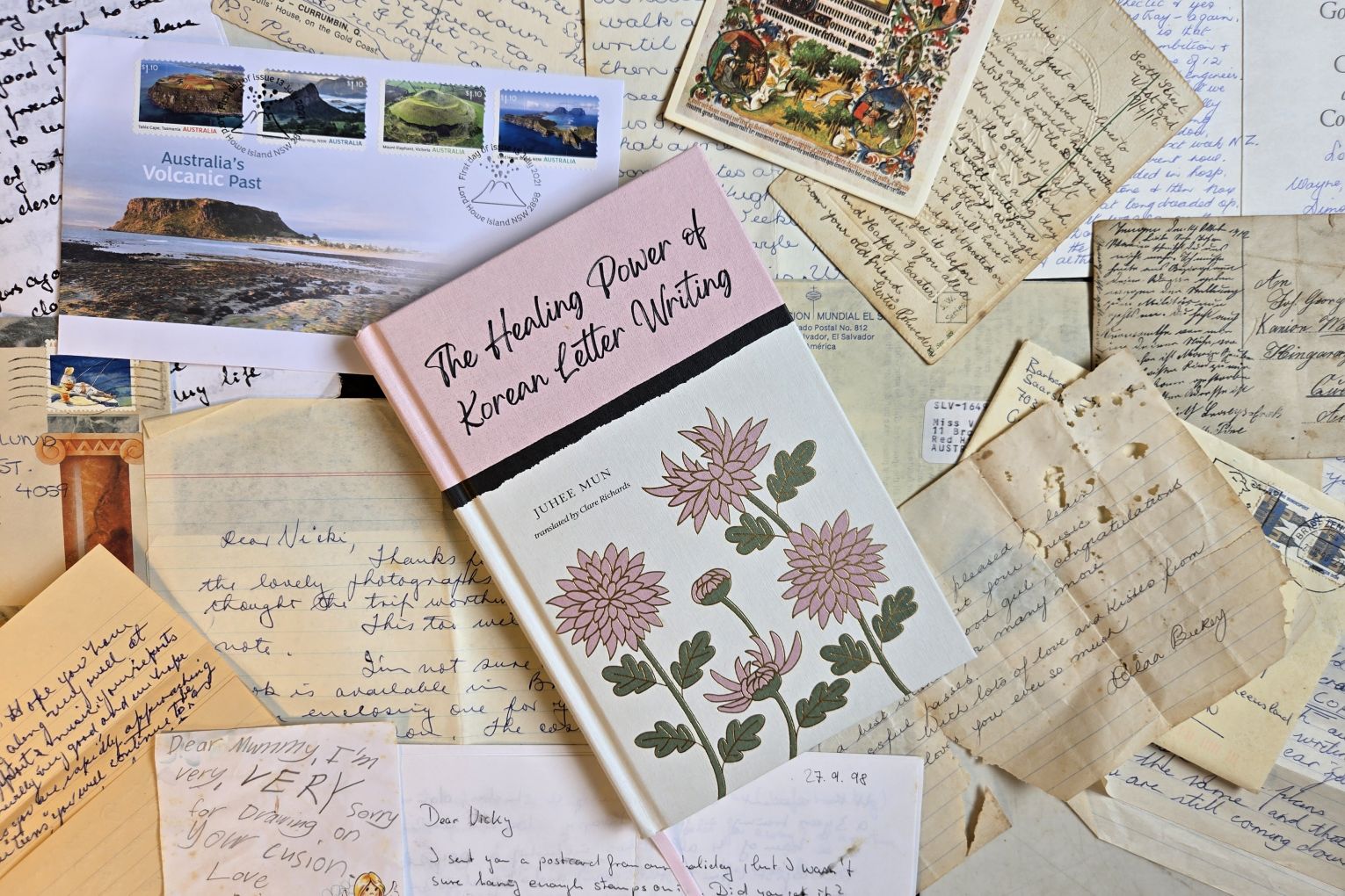 A new book by Korean author Juhee Mun celebrates the therapeutic art of letter writing. Photo: Vicki Englund