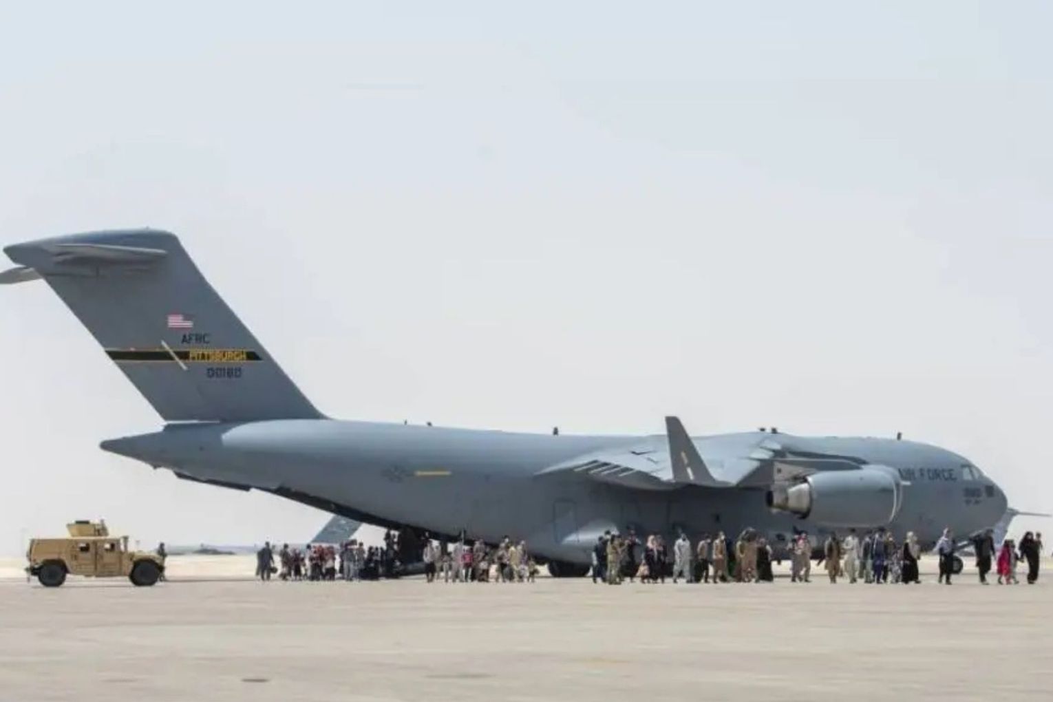 Staff are leaving Al Udeid Air Base in Qatar as a precaution.