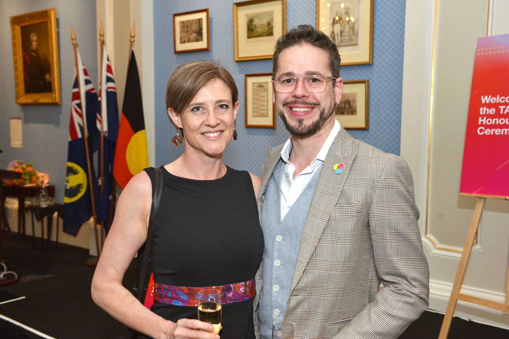 Rebekah Smith and Ben Makepeace