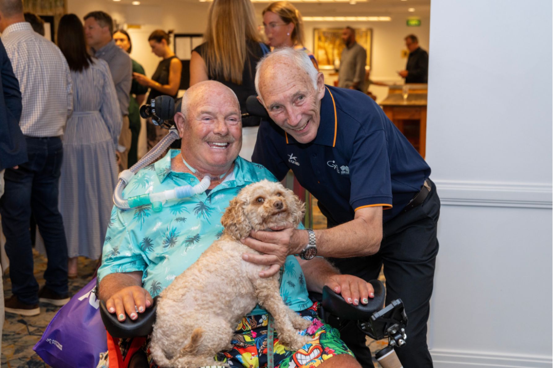 Robert Freak and Phil Liggett