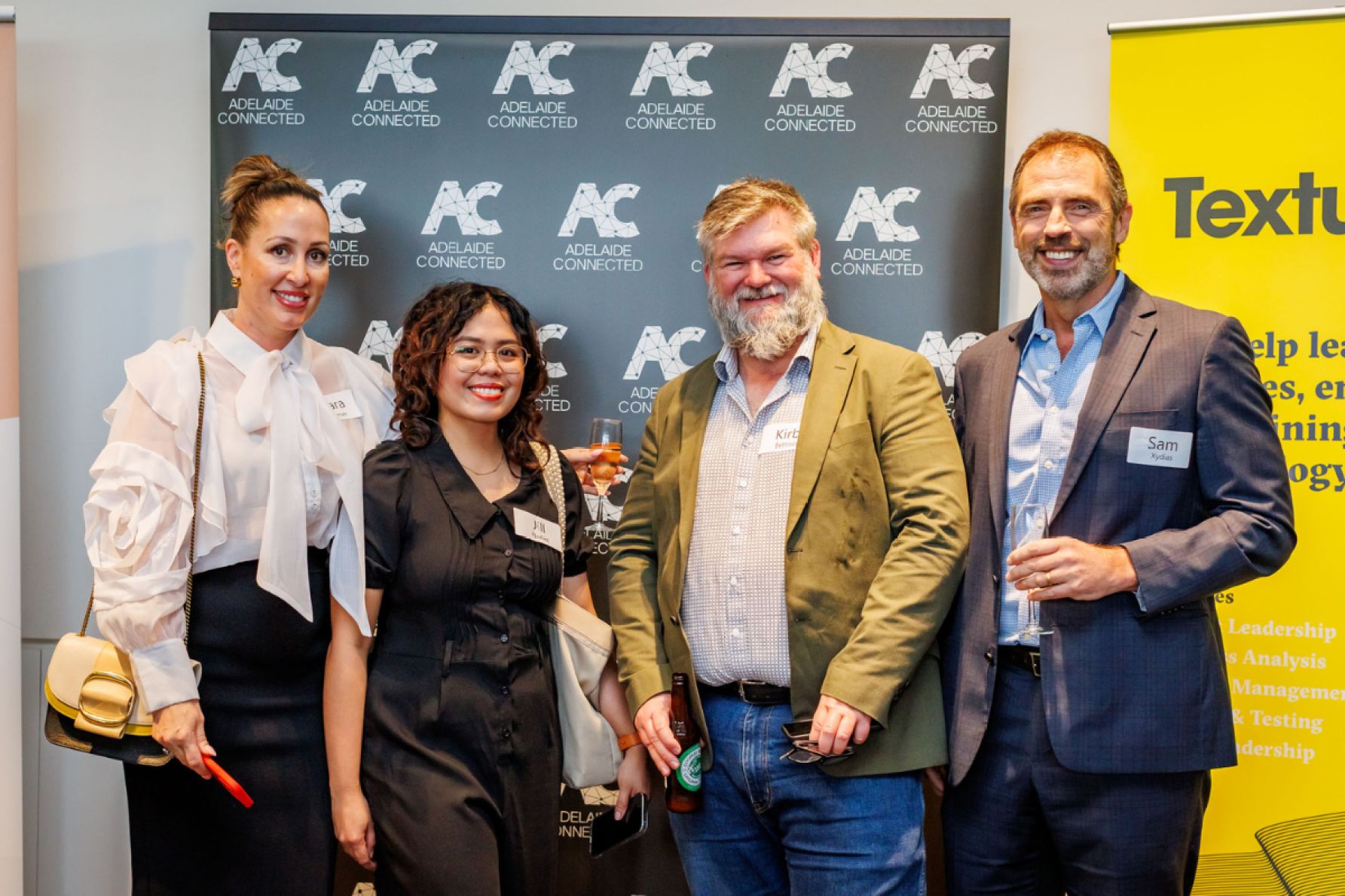 Sara Nemer, Jill Nuñez, Kirby Bettison and Sam Xydias