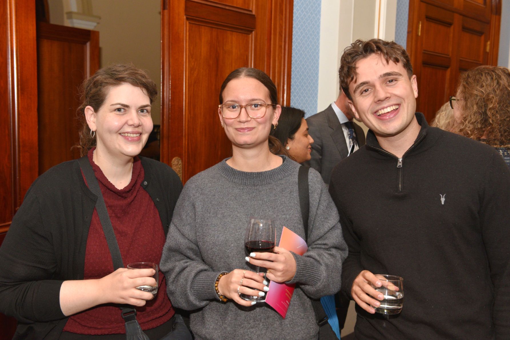 Teresa Maiolo, Tahlia Riessen and Matthew Barker