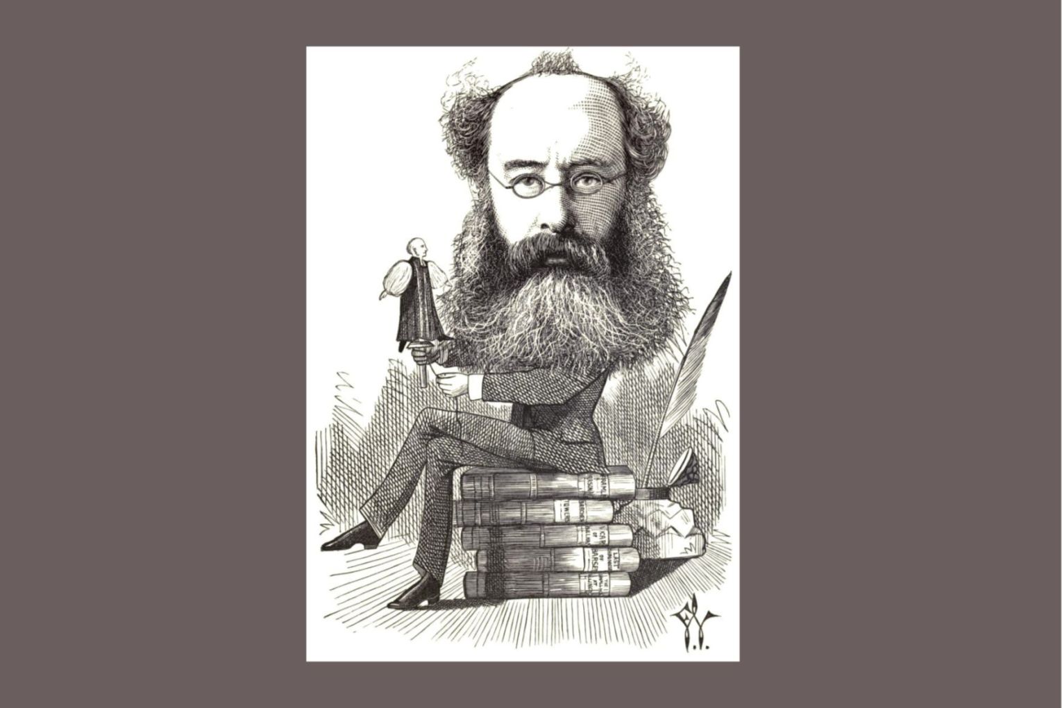 English author Anthony Trollope managed to write 47 books, 22 of them while holding down a job with the British Post Office.