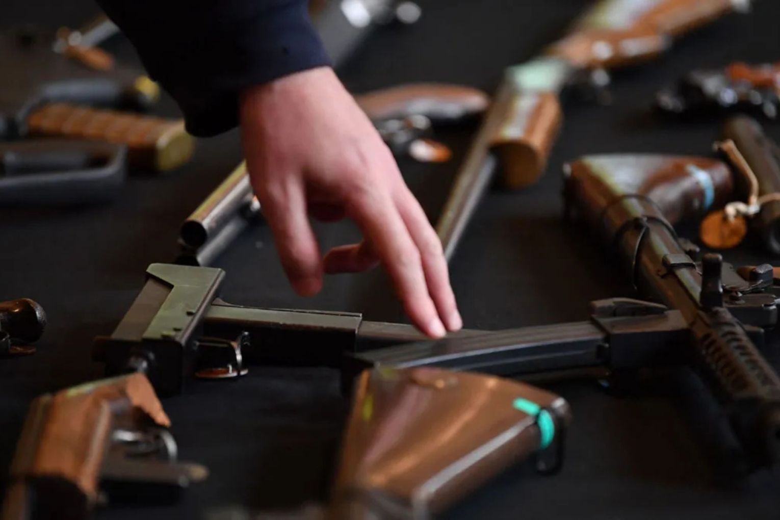 A federal gun buy-back scheme is already facing opposition from at least one state.