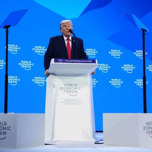 Thumbnail for Trump ‘won’t use force’ to take Greenland, drops tariff threat