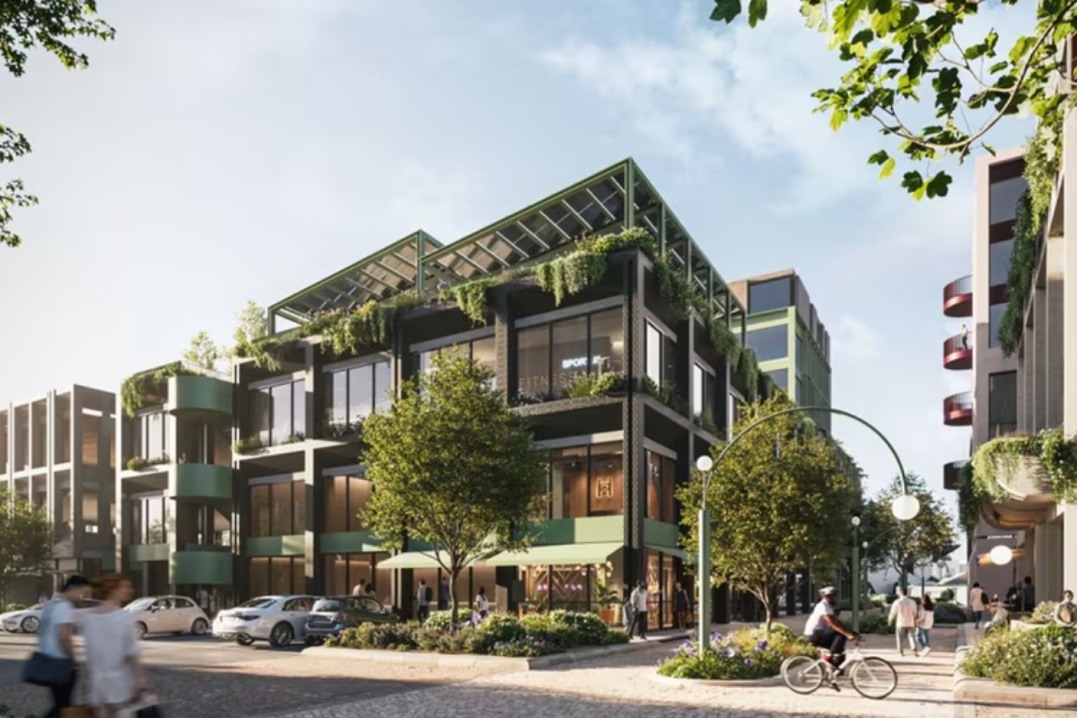 Alberton Square would be set on 20,000 square metres. Photo: COX Architecture Adelaide