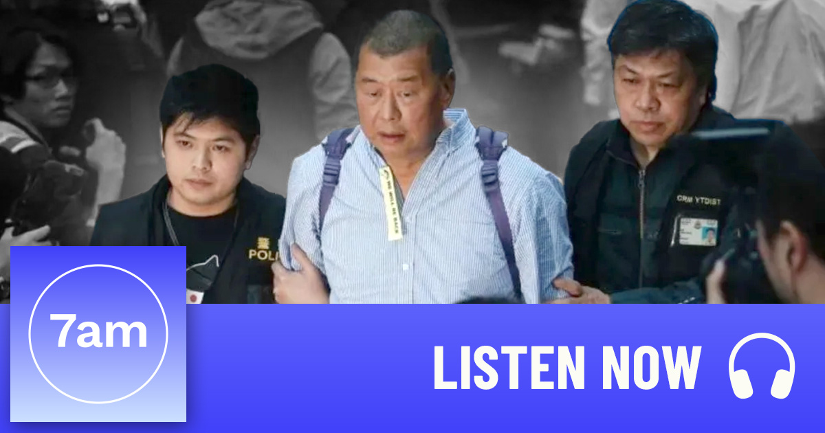 The son of Hong Kong’s jailed democracy hero