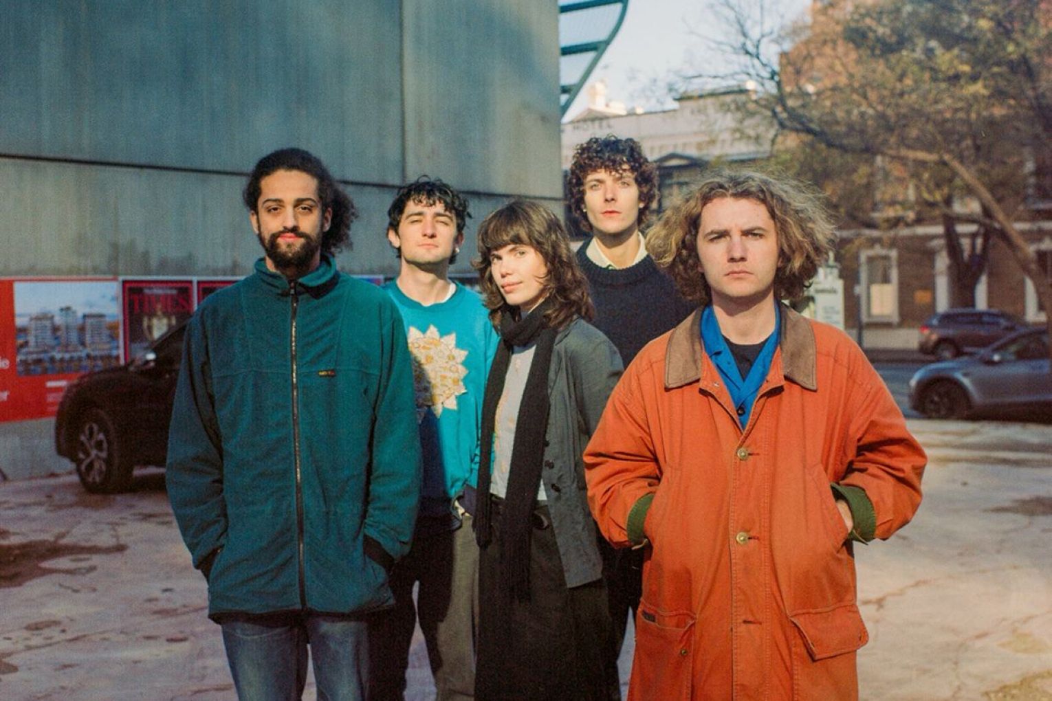 Any Young Mechanic is Allan McBean on upright bass, Jachin Mee on drums and backing vocals, Luka Kilgariff-Johnson
on electric guitar and banjo, Sam Wilson on vocals and guitar, and Thea Martin on violin.