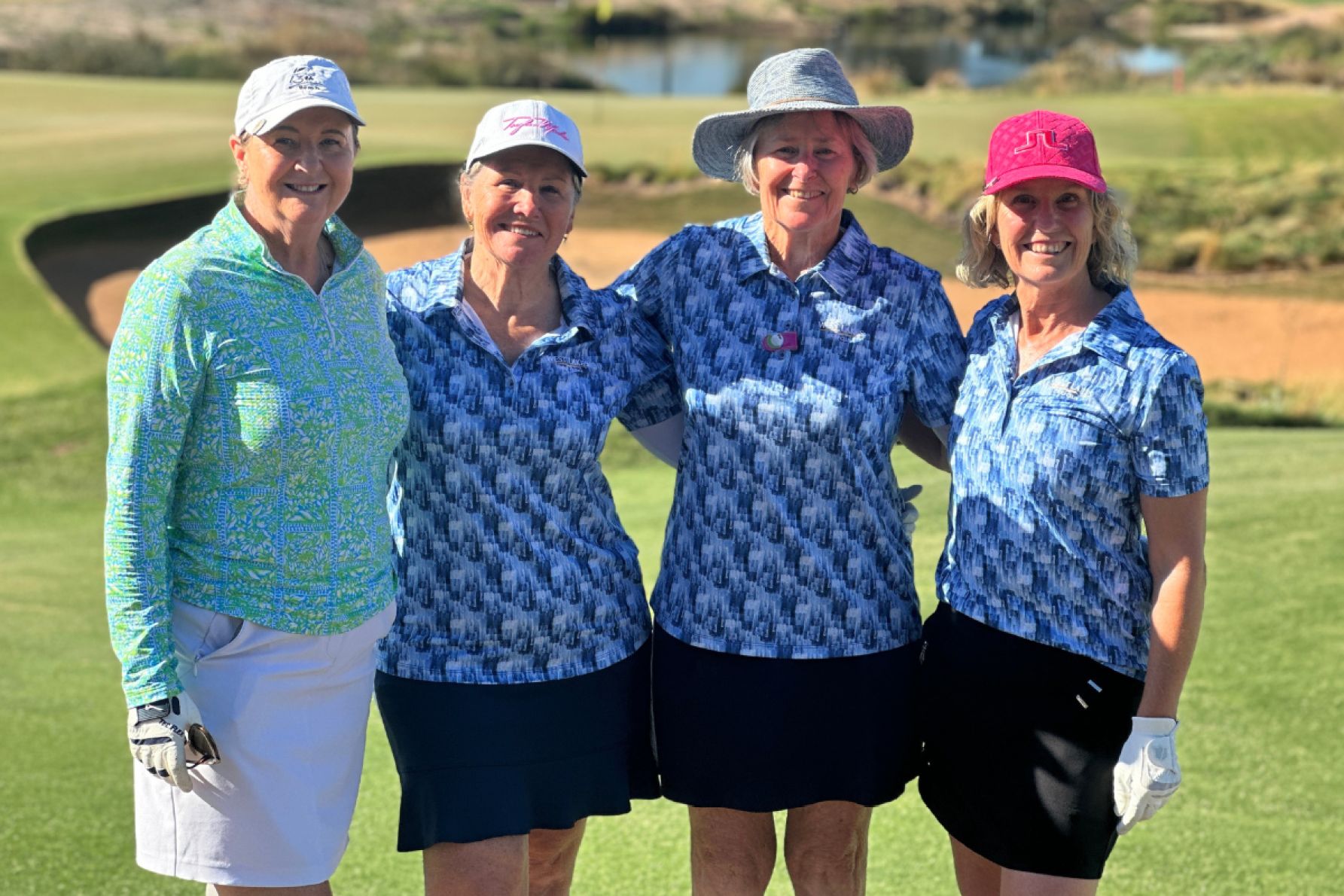 Julie Downs, Giovanna Kervers, Jenny Rosevear and Amanda Kirk