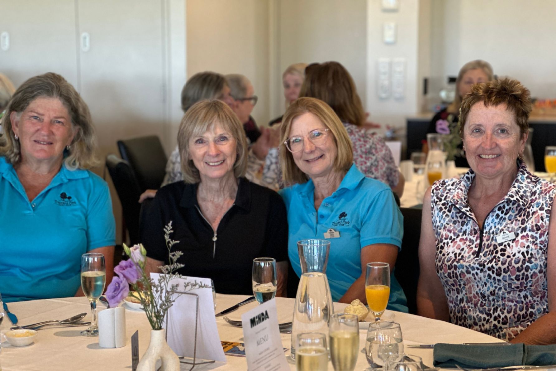 Heather Morgan, Sue Smallacombe, Debra Bradley and Denise Stone